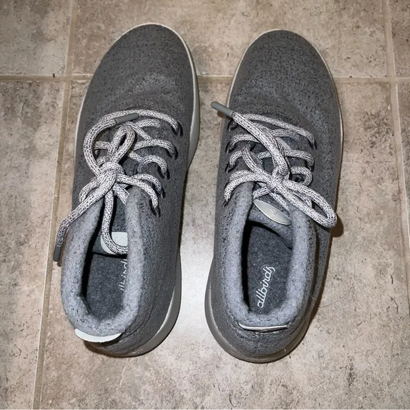- AllBirds wool runner-up mizzles men high top merino wool in  gray size 10