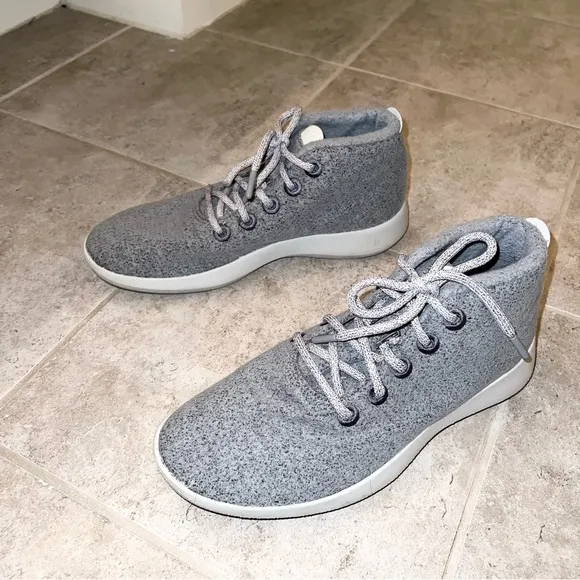 - AllBirds wool runner-up mizzles men high top merino wool in  gray size 10