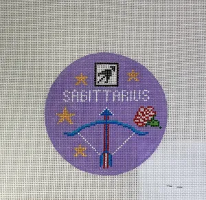 * Doolittle Stitchery RZ111 Sagittarius Zodiac