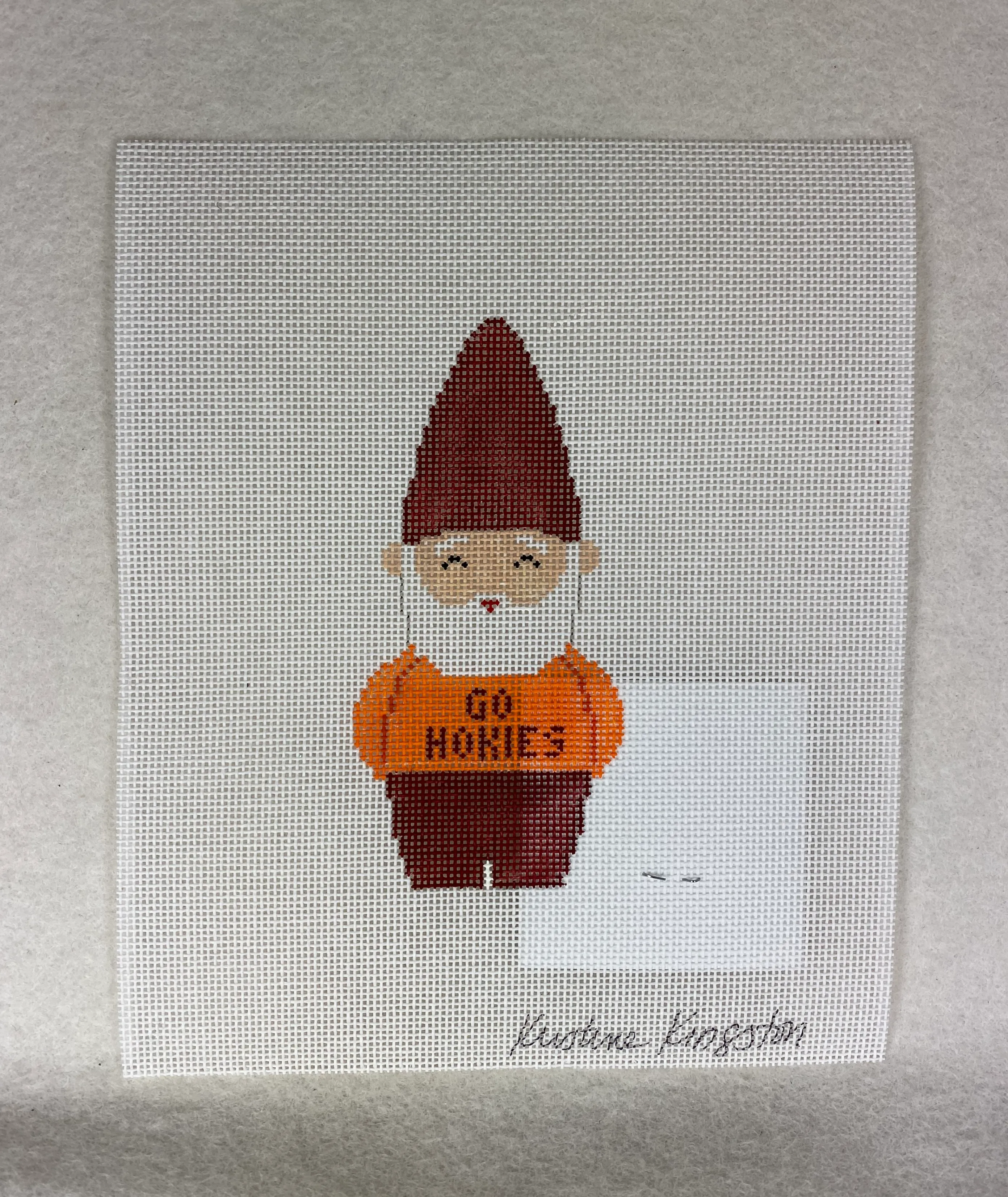 * Kristine Kingston KKVT56 Virginia Tech Gnome