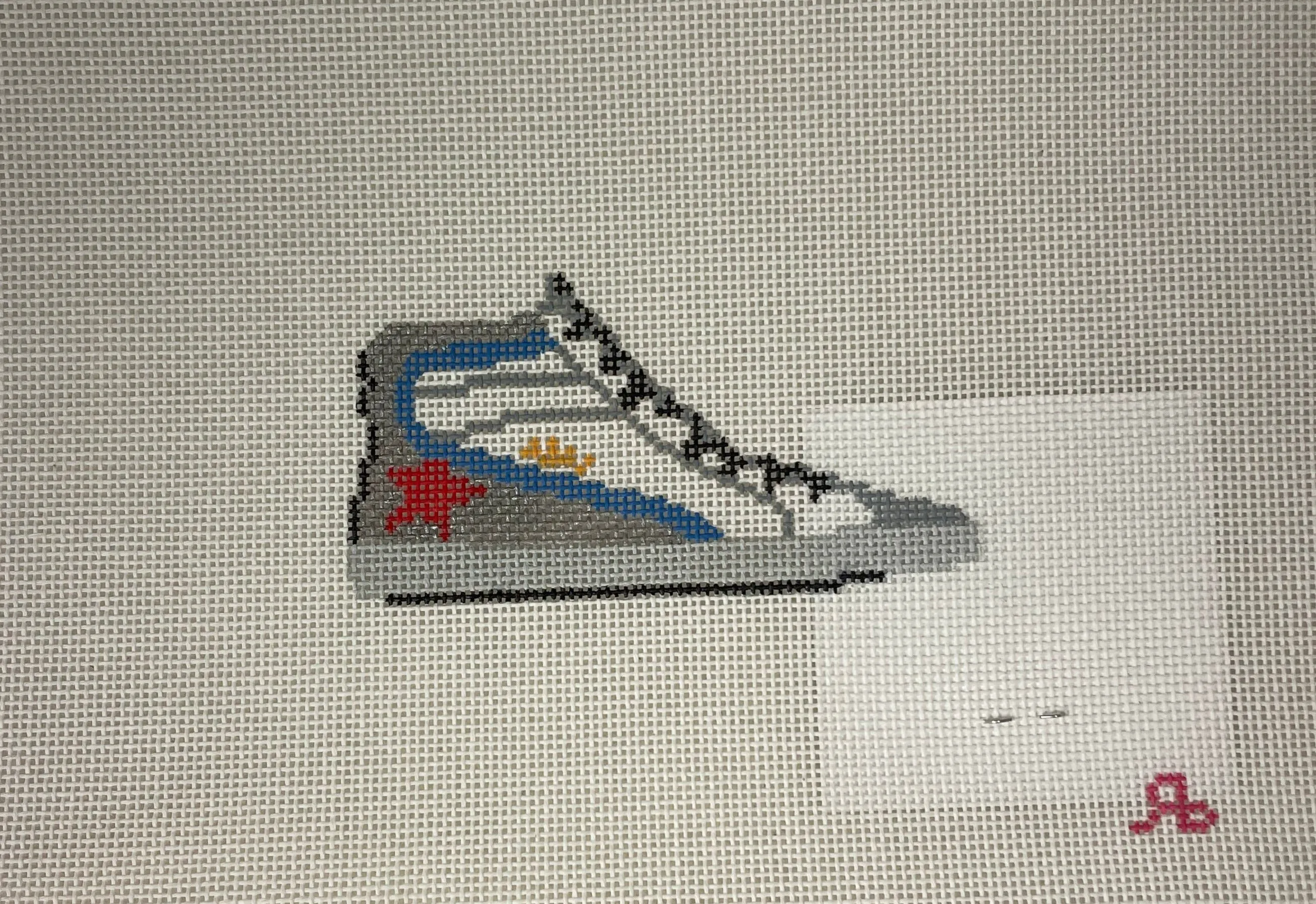 * Rachel Barri GG Star Sneaker- Silver Heel