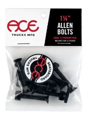 1.25'' allen hardward- Black