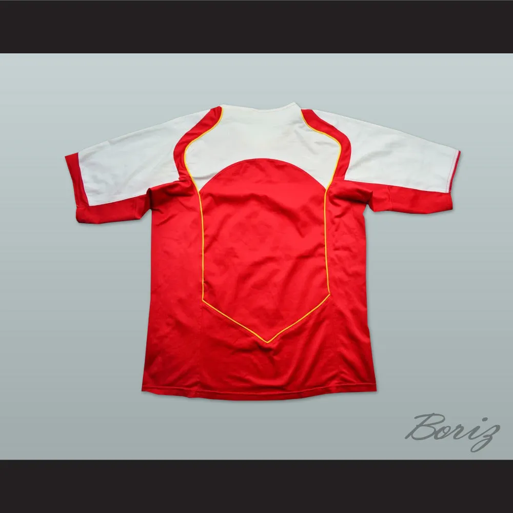 2004-2005 Arsenal London FC Red Soccer Jersey