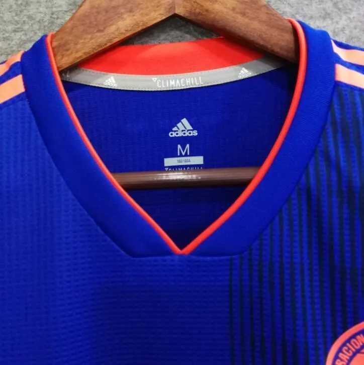 2018 Men Colombia Jersey Stadium Away Soccer Jersey World Cup Jersey Player