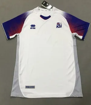 2018 Men Iceland Jersey Away Stadium Soccer World Cup Jersey Fanatics