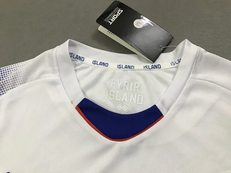 2018 Men Iceland Jersey Away Stadium Soccer World Cup Jersey Fanatics