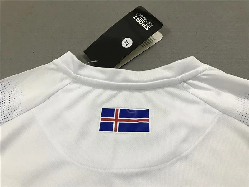 2018 Men Iceland Jersey Away Stadium Soccer World Cup Jersey Fanatics
