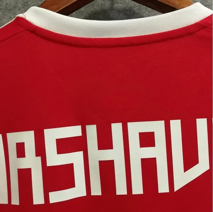 2018 Men Russia Jersey Home Stadium Soccer Jersey World Cup Jersey Fanatics
