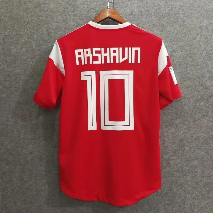 2018 Men Russia Jersey Home Stadium Soccer Jersey World Cup Jersey Fanatics