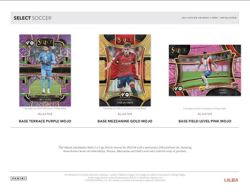 2023-24 Panini Select La Liga Soccer Blaster