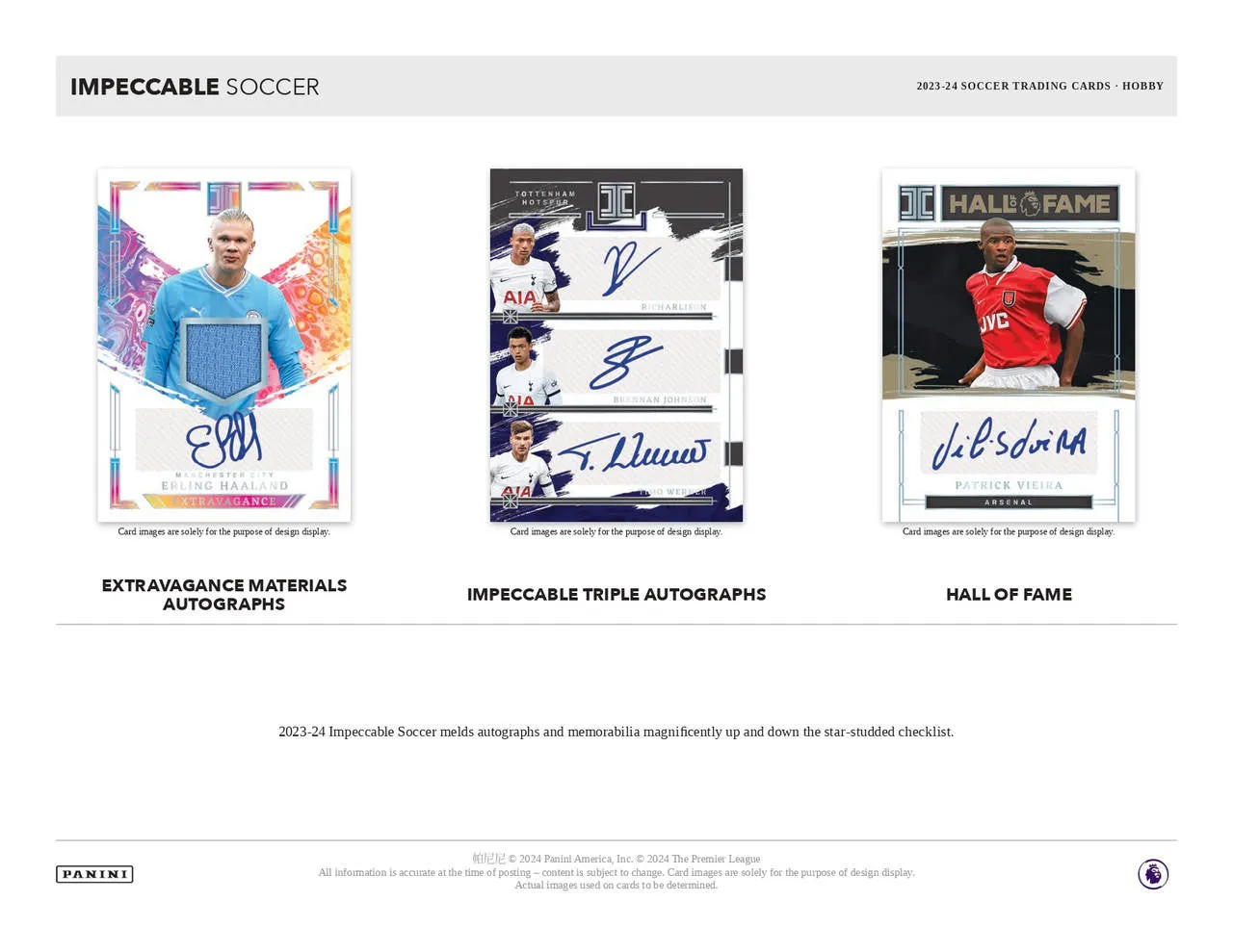 2023/24 Panini Impeccable Soccer Hobby Box