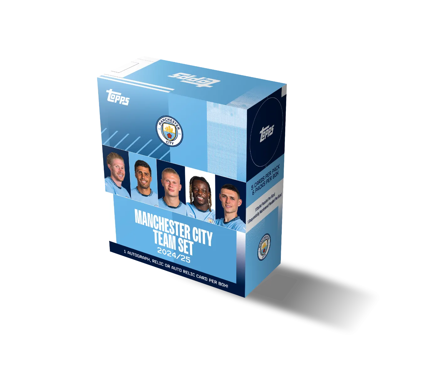 2024-25 Topps Manchester City FC Team Set