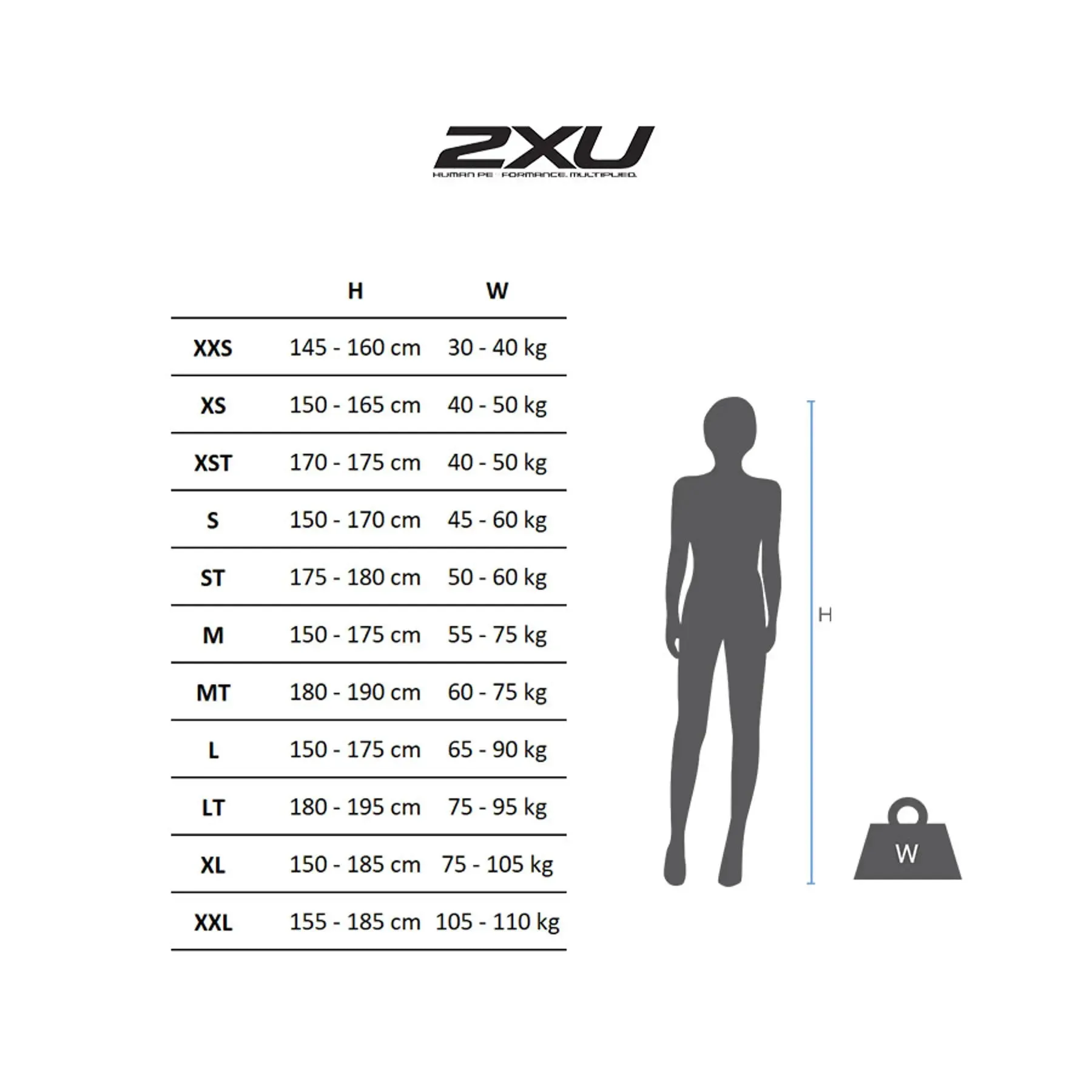 2XU Aero Vent Mid-Rise Compression Shorts, Damen, Laufhose, Black/Silver Reflective