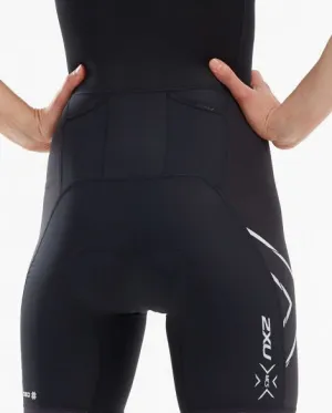 2XU Compression TriSuit, Damen, schwarz/silber
