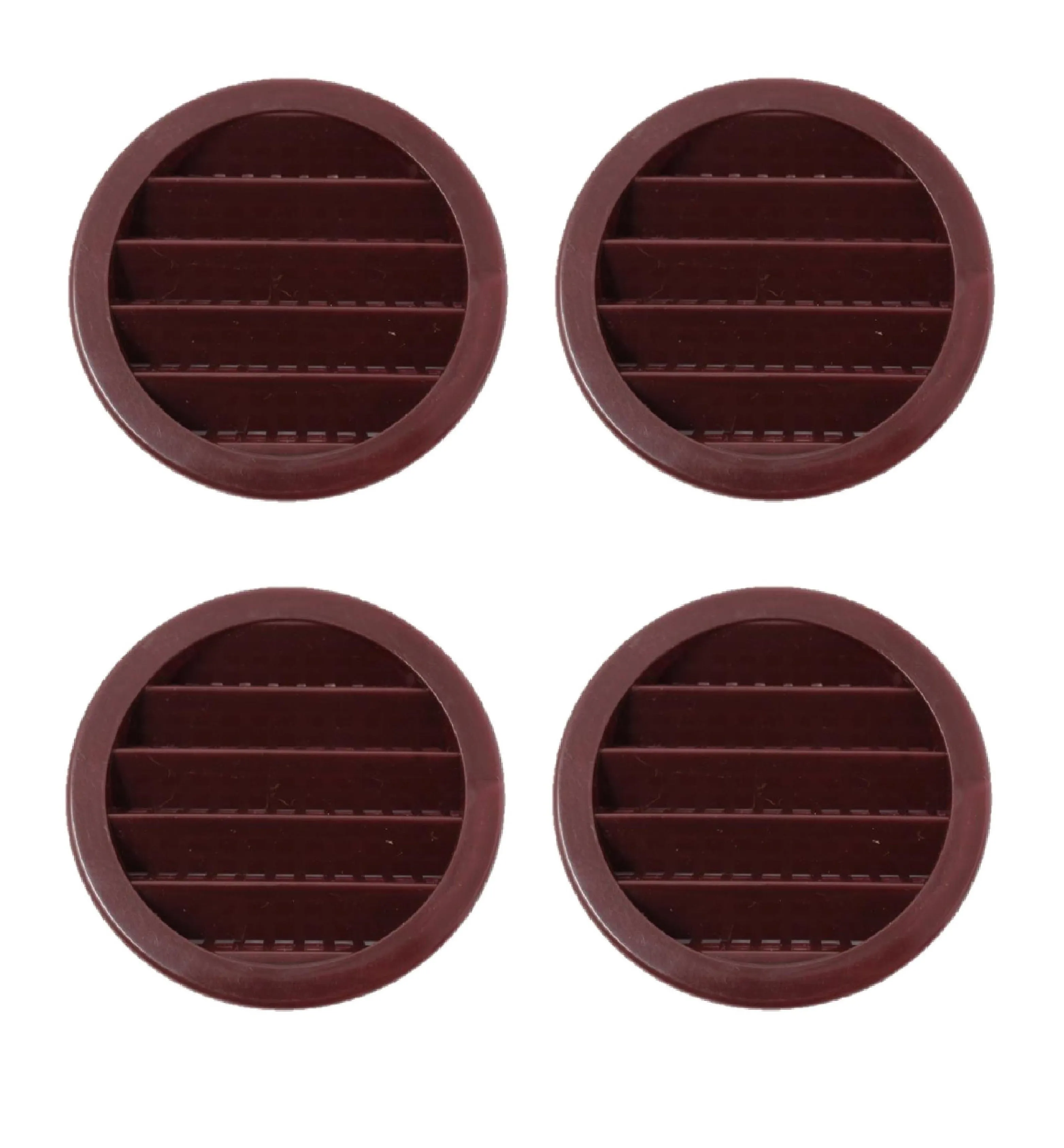3" Round Plastic Louver Soffit Air Vent Reptile Screen Grille Cover