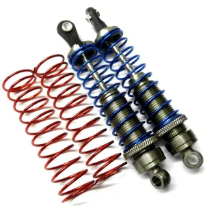 58290T 1/10 Scale RC Alloy Shock Absorbers Damper Set x 2 Titanium 90mm Long