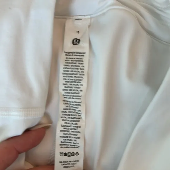 68. 2024 Square Size Dot Lululemon Side-Pleat High-Rise Tennis SkirtWhite