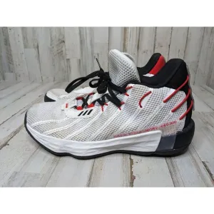 Adidas Dame 7 Size 10 Rip City Basketball Shoes H04387 Damian Lillard Red Black‎