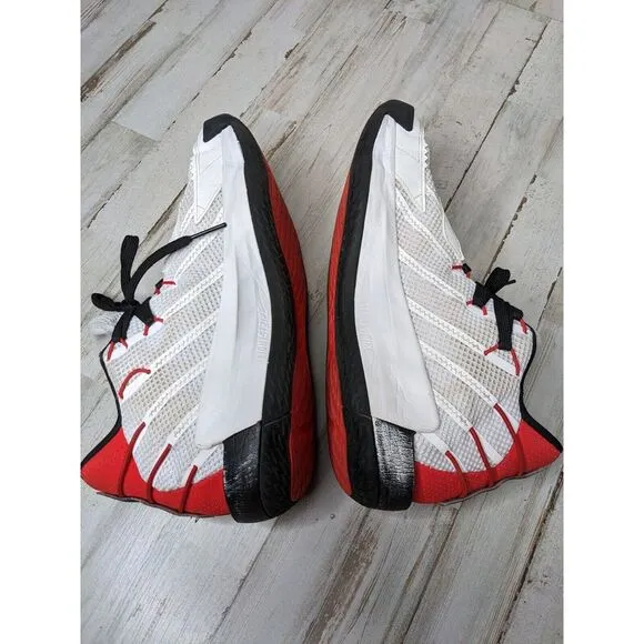 Adidas Dame 7 Size 10 Rip City Basketball Shoes H04387 Damian Lillard Red Black‎