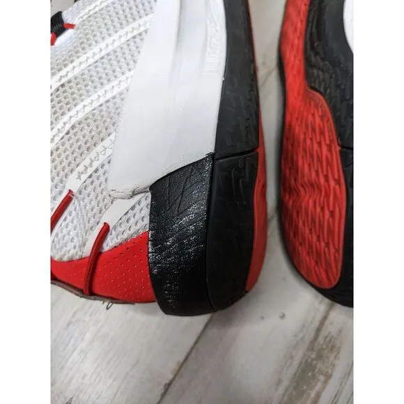 Adidas Dame 7 Size 10 Rip City Basketball Shoes H04387 Damian Lillard Red Black‎