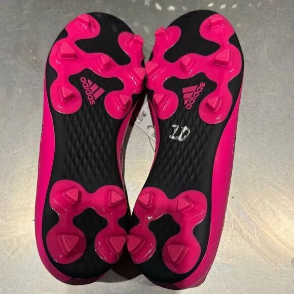 Adidas Goletto VIII FG J Soccer Cleats Youth Size 5.5 Bright Pink