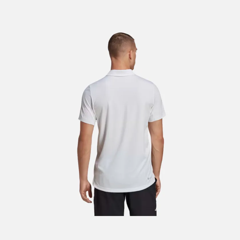 Adidas Heat.Rdy Men's Tennis Polo T-shirt -White/Black