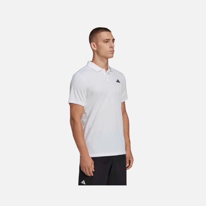 Adidas Heat.Rdy Men's Tennis Polo T-shirt -White/Black