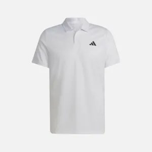 Adidas Heat.Rdy Men's Tennis Polo T-shirt -White/Black