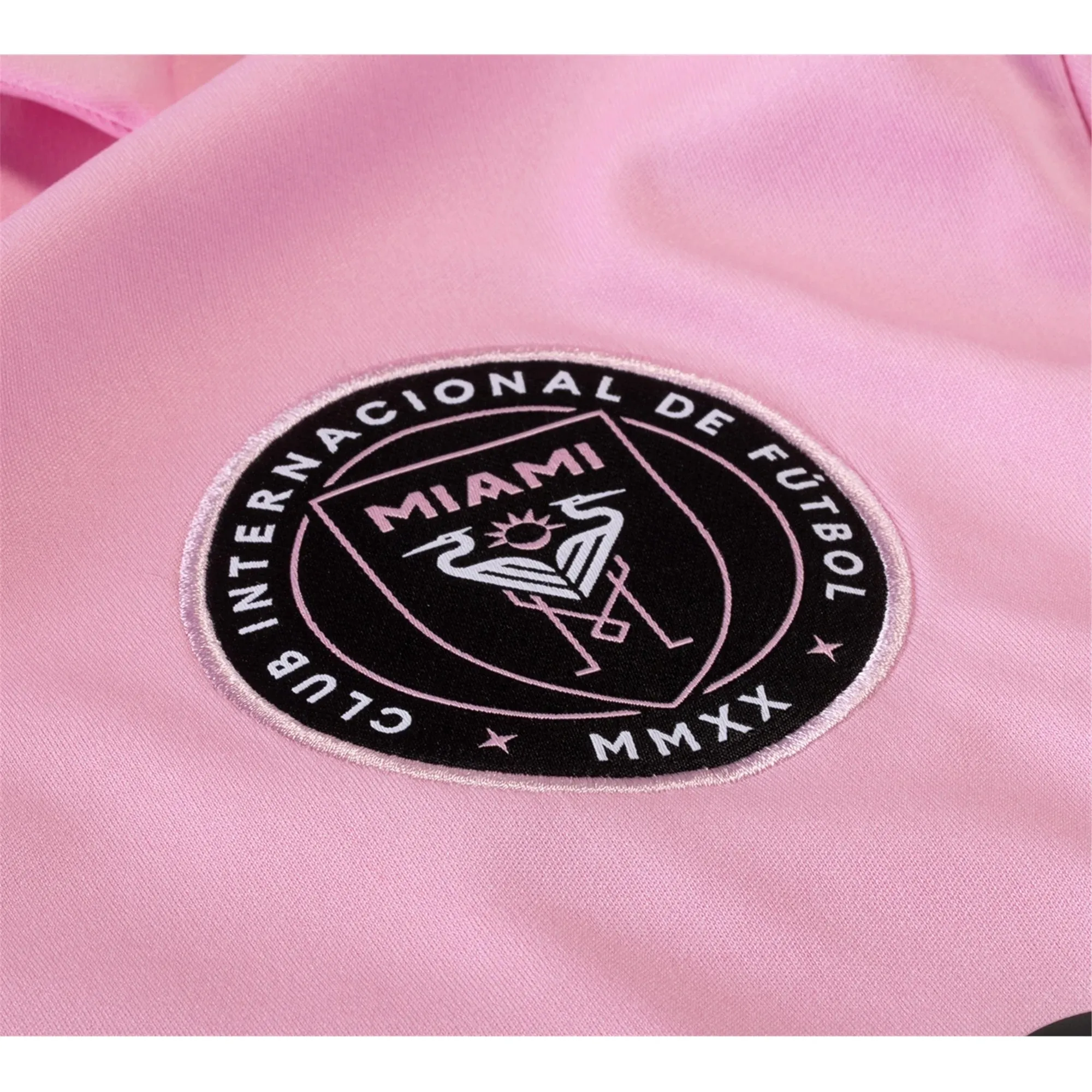 adidas Inter Miami Lionel Messi Home Jersey 23/24 w/ MLS   Leagues Cup Patch   Match Details (True Pink/Black)