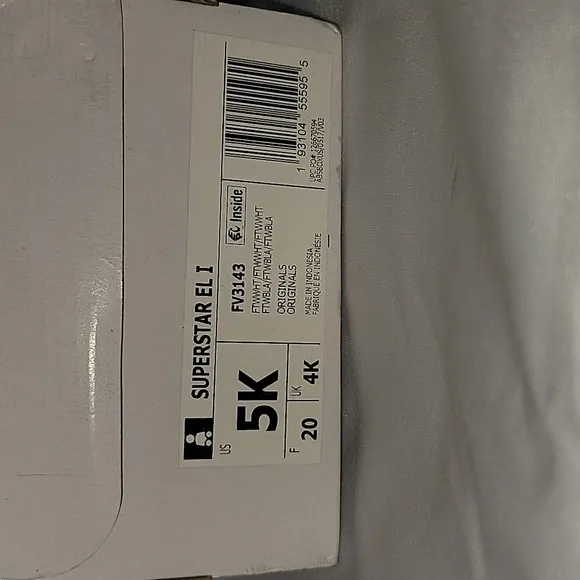 Adidas Kids Superstar EL I Originals