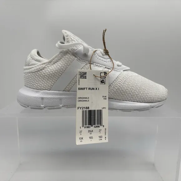 Adidas Swift Run X Kids White Size 10K