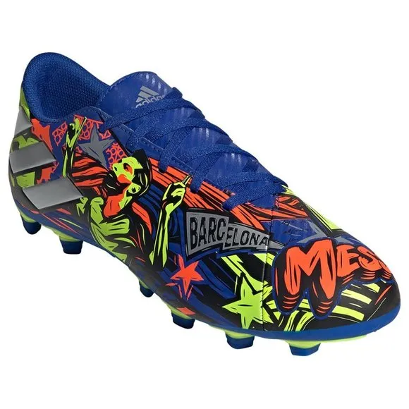 adidas Unisex-Child Nemeziz Messi 19.4 Firm Ground Soccer Shoe