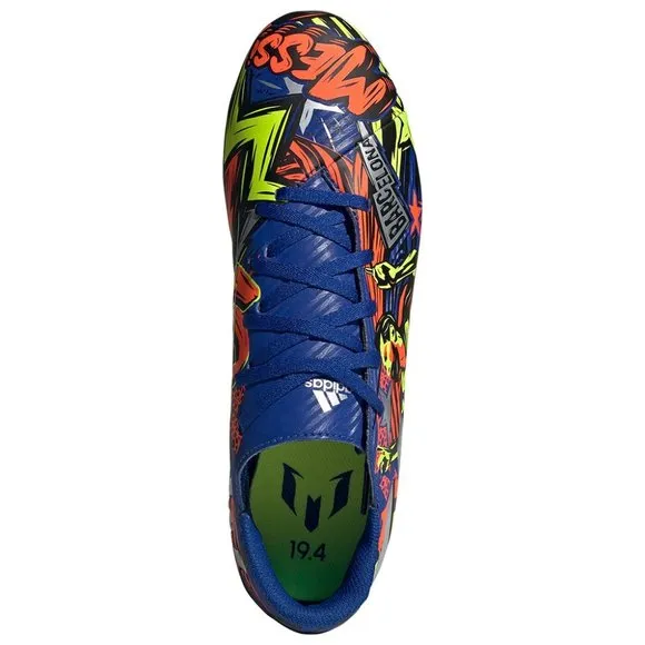 adidas Unisex-Child Nemeziz Messi 19.4 Firm Ground Soccer Shoe