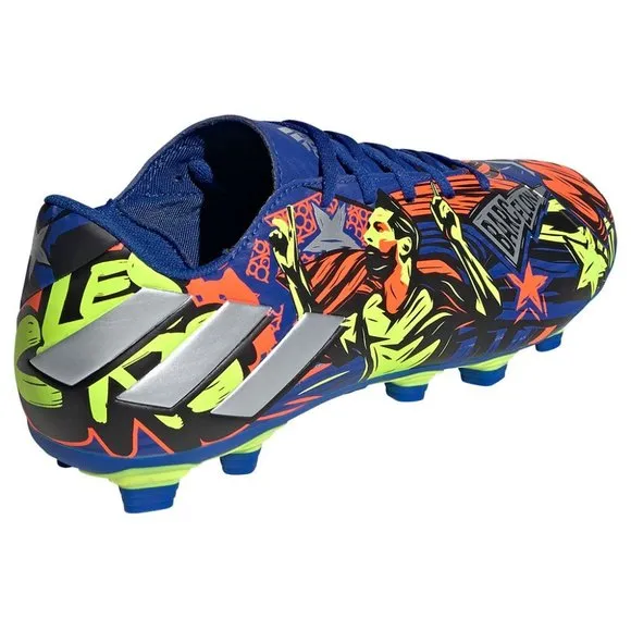 adidas Unisex-Child Nemeziz Messi 19.4 Firm Ground Soccer Shoe