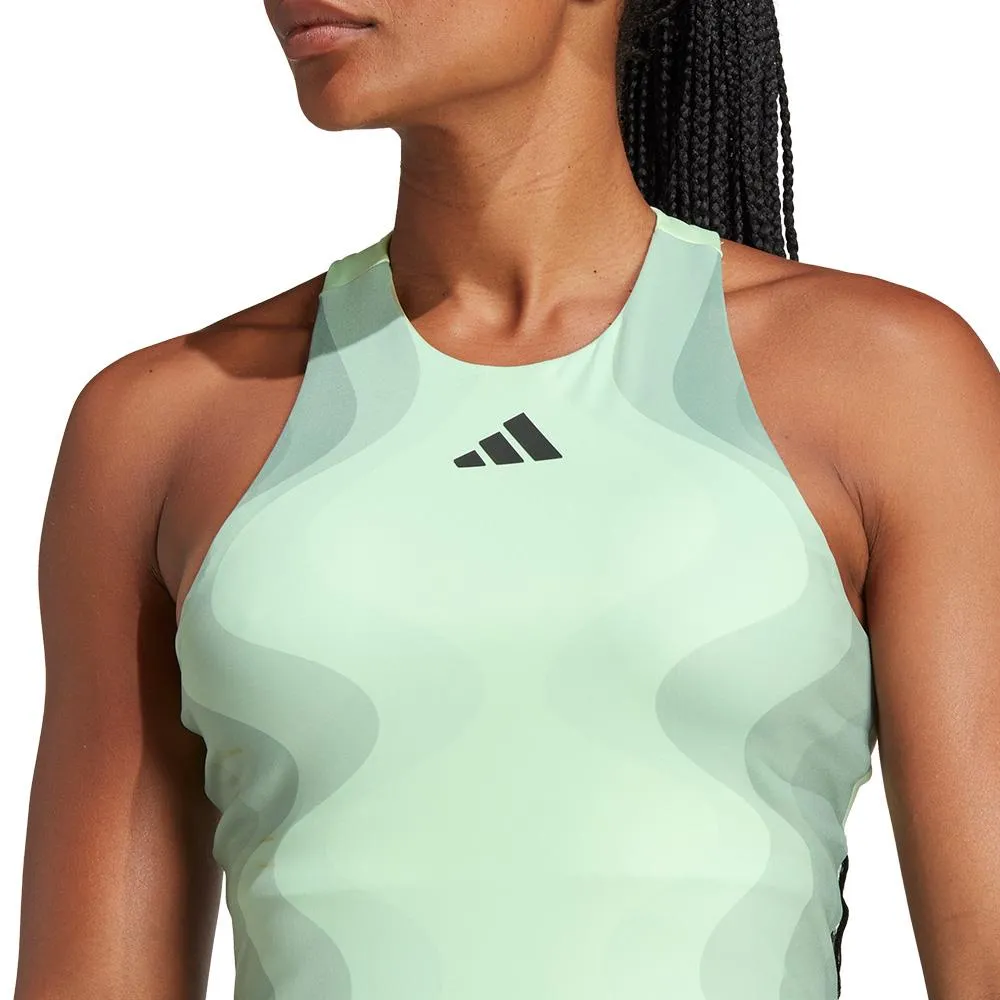 adidas Women's Pro Y Tank - Semi Green Spark