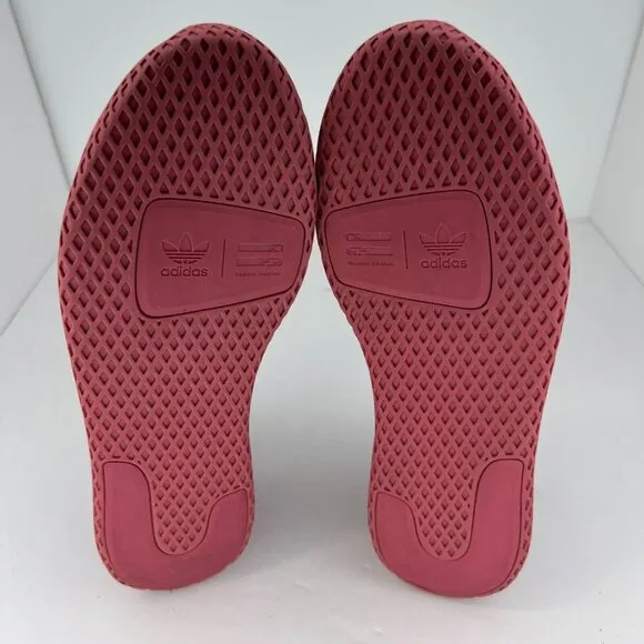 Adidas Womens SHW67002 Pink HU Pharrell Williams Mesh Size 8 Tennis Shoes