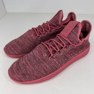 Adidas Womens SHW67002 Pink HU Pharrell Williams Mesh Size 8 Tennis Shoes