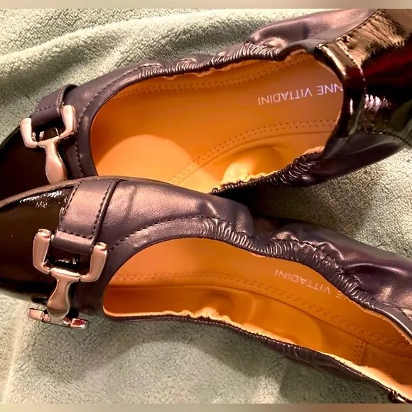 Adrienne Vittadini 🩰ballerina patent leather retail $100 plus kid or women