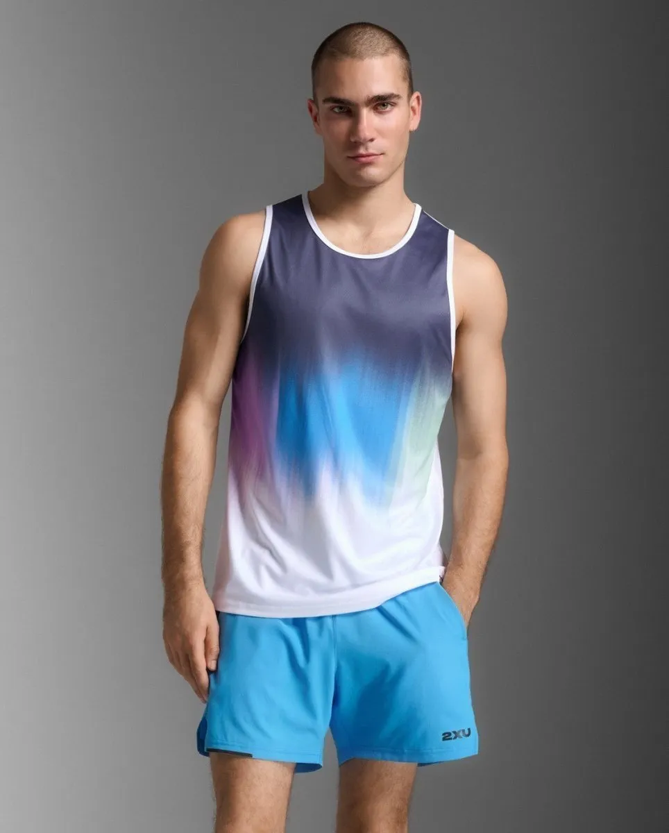 Aero Tank Tanktop Herren - aurora panel/black reflective
