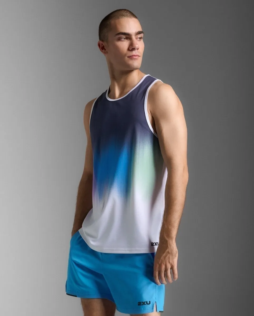 Aero Tank Tanktop Herren - aurora panel/black reflective
