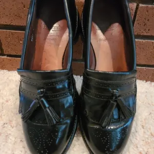 Allen Edmonds Bridgeton Black Slip-On Dress Loafer Shoes Size 9 1/2 D