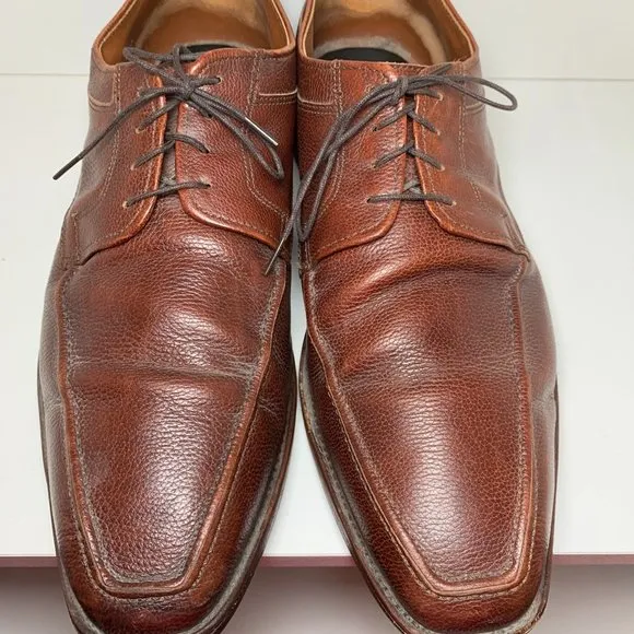 Allen Edmonds Jackson Leather Oxford Shoes Brown