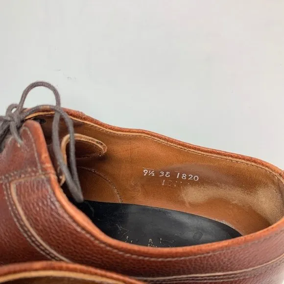 Allen Edmonds Jackson Leather Oxford Shoes Brown