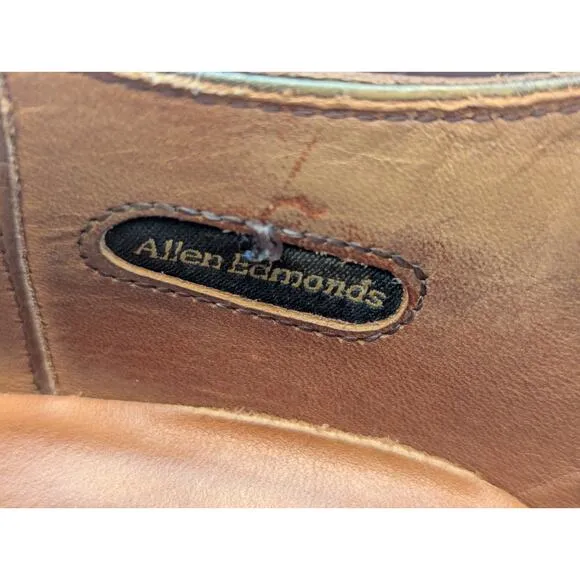Allen Edmonds Oak Street Oxford Cap Toe w/ Dainite Sole Brown Leather Shoes 10 B