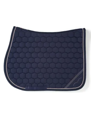 Animo Winc Saddle Blanket - Navy Jumping