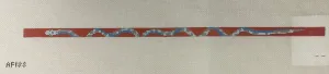 *Anne Fisher Needlepoint AF188 Pink and Turquois Wrap Bracelet