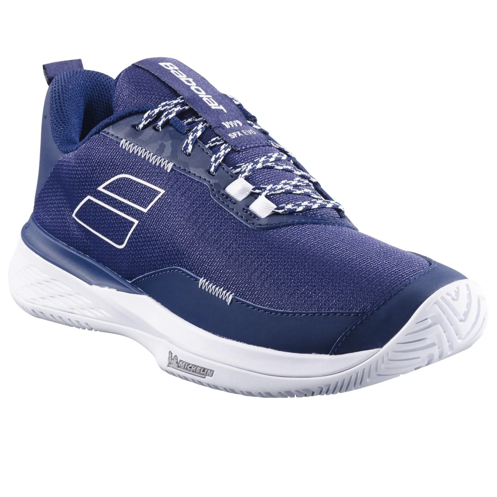 Babolat SFX EVO All Court 2025 Mens Tennis Shoes - Dark Blue / White