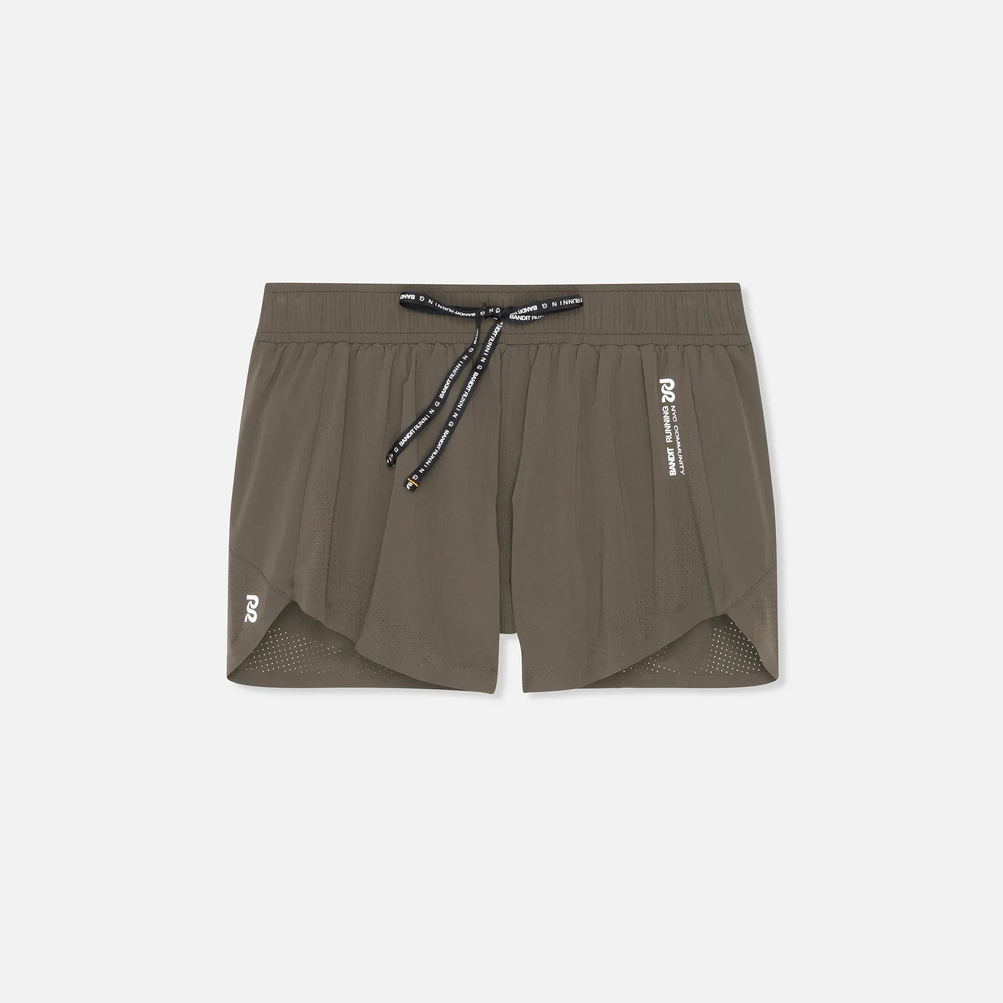 Bandit Running: Women's Vento™ 4" Training Short - Dark Fatigue