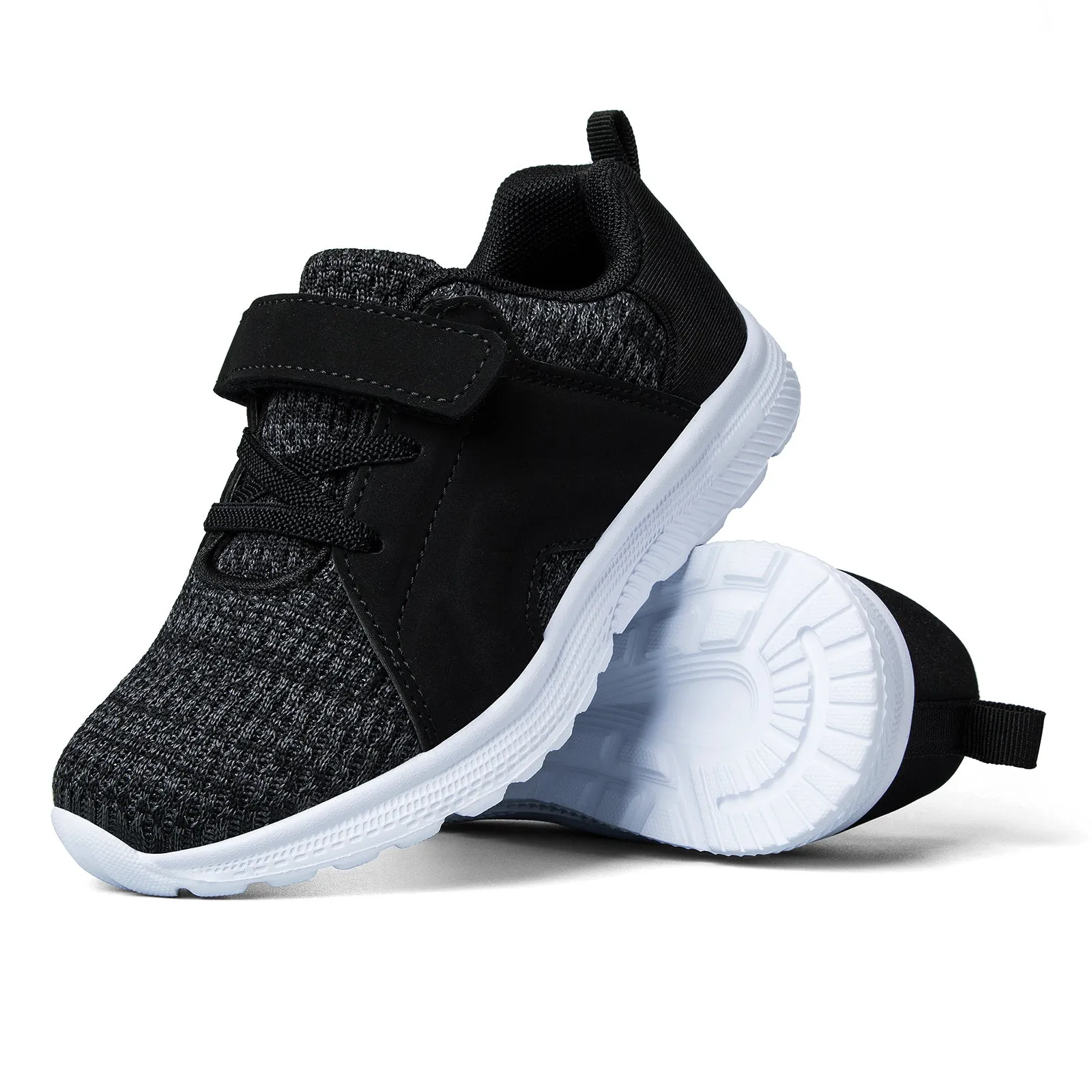 Black Mesh Breathable Tennis Sneakers