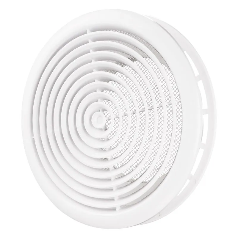 Blauberg DPR-150 Plastic White Circular Ceiling Vent Diffuser Duct Extractor Ventilation Fan Grille - 6" 150mm